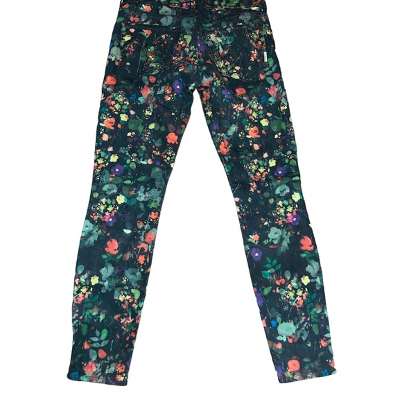 MOTHER The Looker Ankle Zip Jeans in Magical Forest - Picture 5 of 7